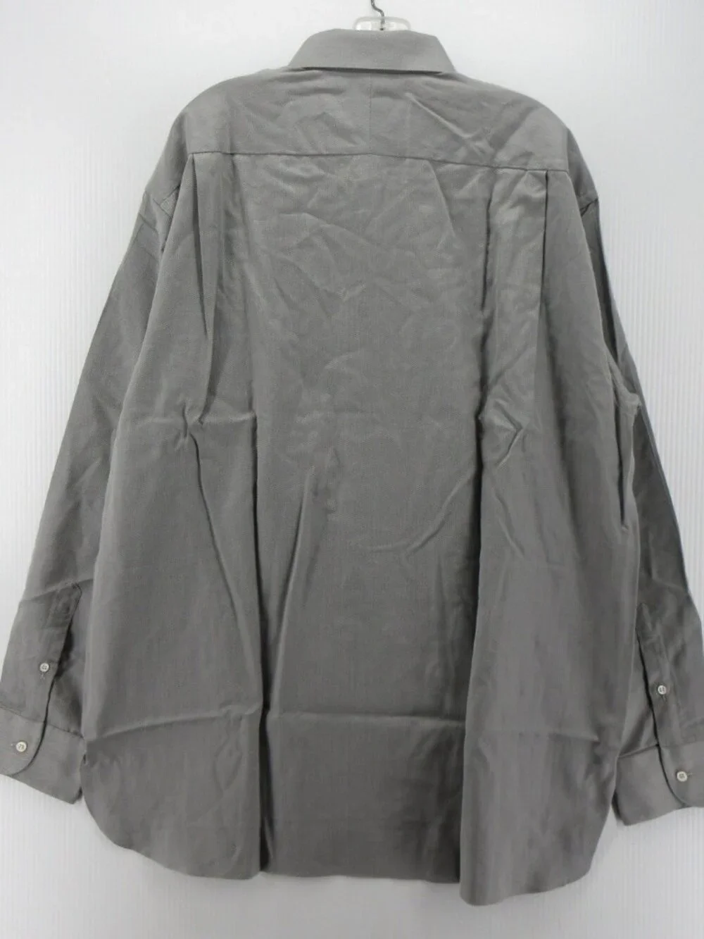 Lorenzini Shirt 17.5 L Neiman Marcus Micro Herringbone Italy VGT NEW